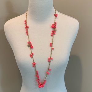 Pink J. Crew Necklace